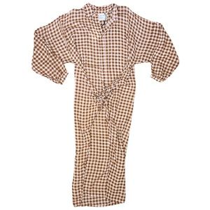 Acacia Lightweight Walvis Check Dress - S